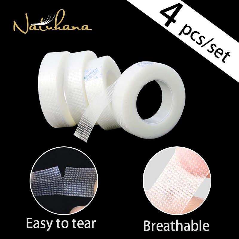 Professional-4Pcs-Medical-PE-False-Eyelash-Extension-Tape-Anti-allergy ...