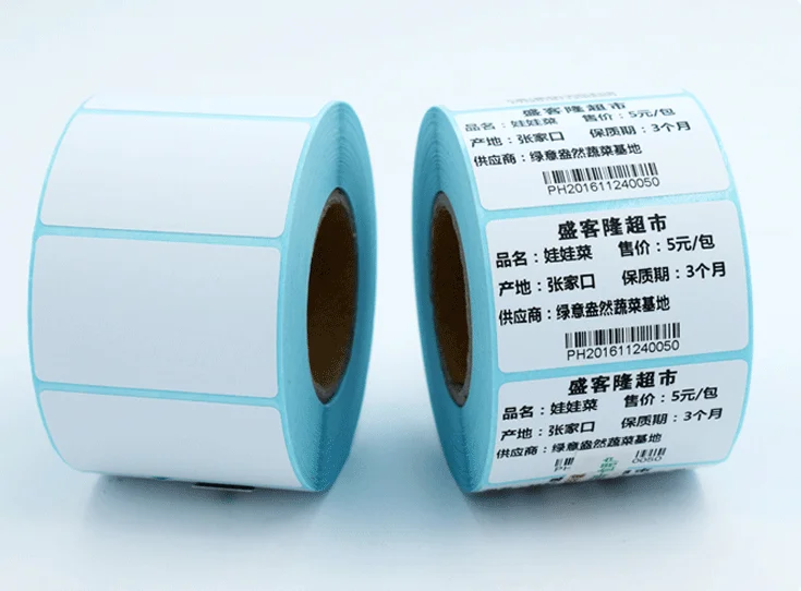 Thermal label paper (40mm x 30mm x 800) For thermal label printer thermal cash register paper