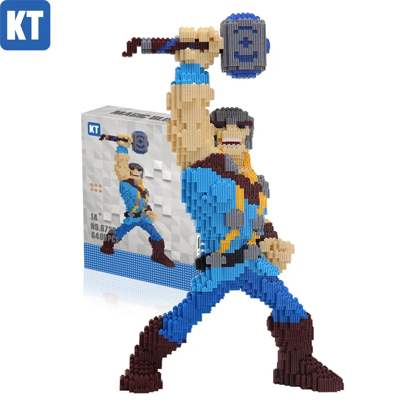 

Kt6728 Children Inserted Building Blocks DIY Douyin Toy Early Childhood Educational Assembled Diamond Large Particles Building B
