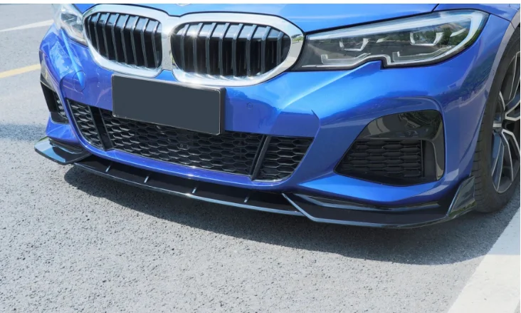 

For BMW G20 G28 NEW 3 Series Front lip Spoiler carbon fibre Material 320i 320li 325li 328i Spoiler 2020 year