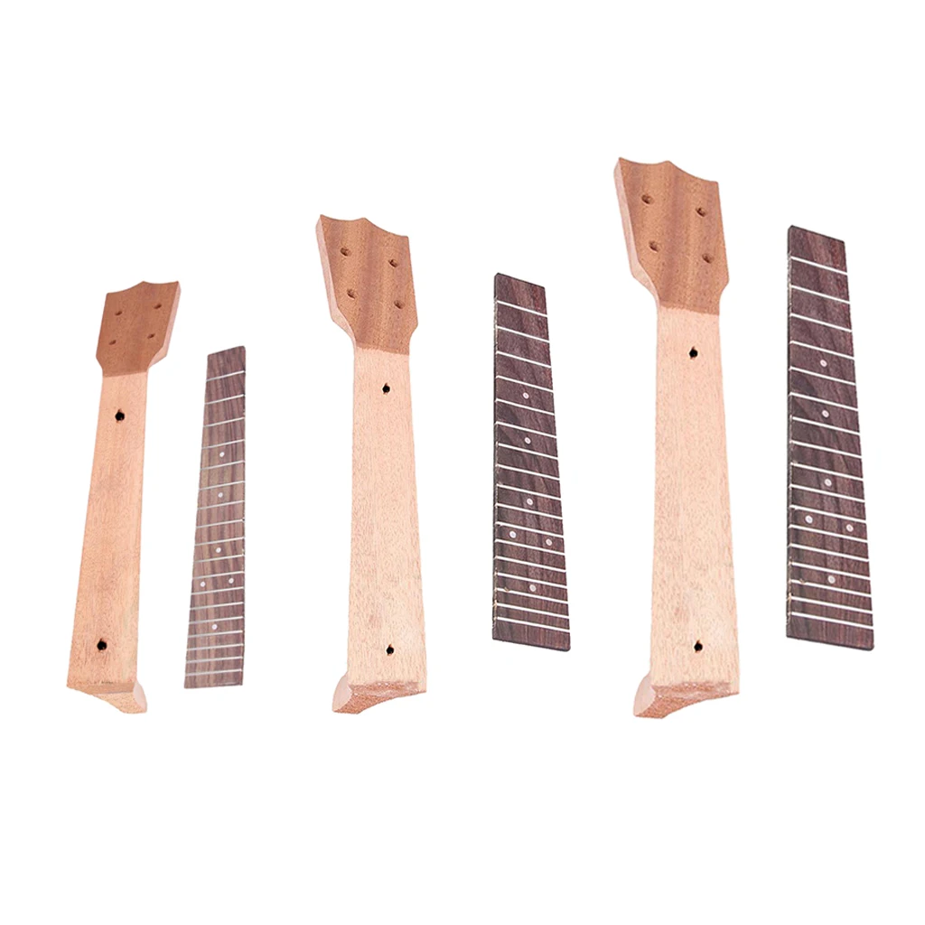 Ukulele Neck Fretboard for Concert 21 23 26 Inch Ukelele Guitar Ukulele Parts