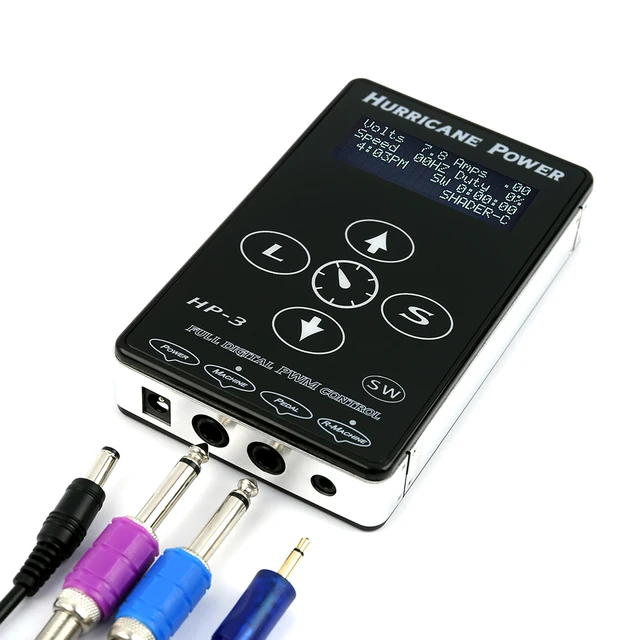 HURRICANE Third Generation Tattoo Power Supply - Image 5