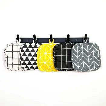 

Style cotton and linen heat insulation pad kitchen anti-scalding multi-purpose pot pad placemat table cloth cotton placemat