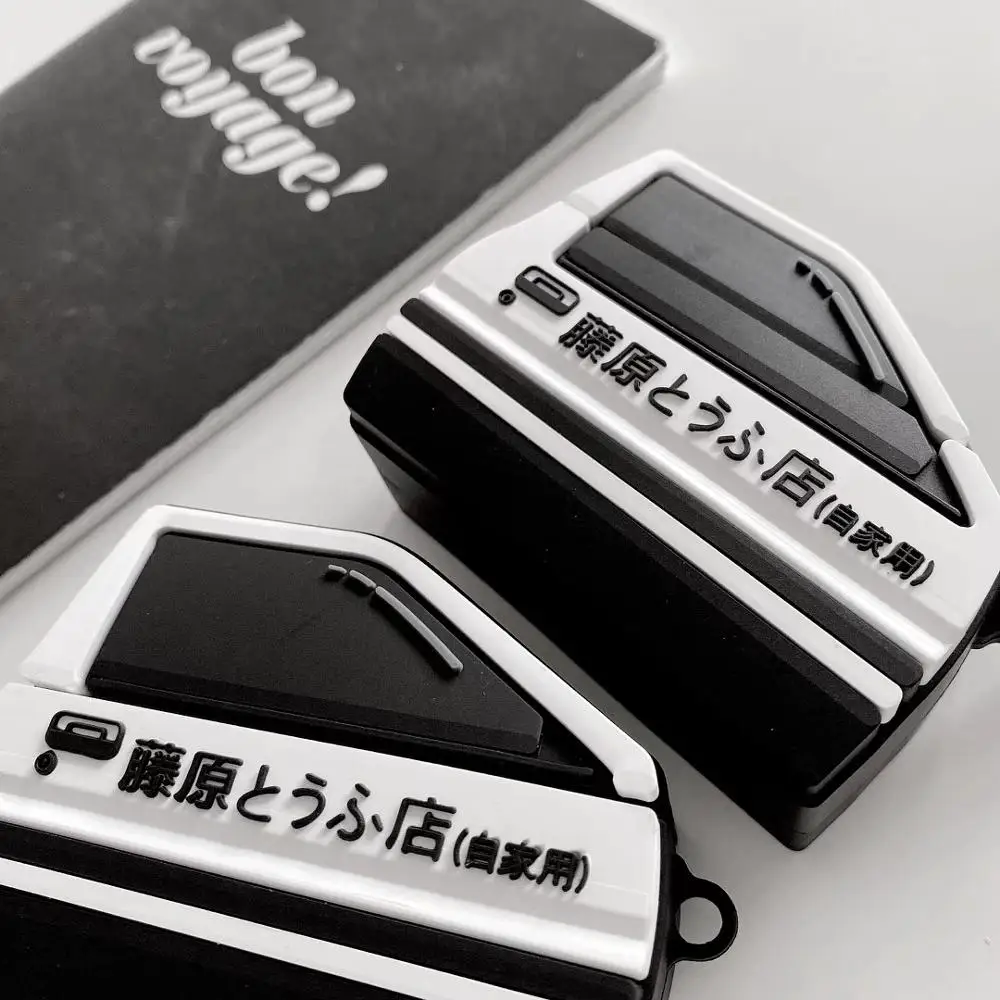3D чехол для D Tofu Racing Car s Airpods 2 3 Pro силиконовый наушников Apple Air Pod|Аксессуары