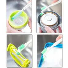 3 шт Чистящая Щетка для уборки, длинная ручка, Детские чистящие щетки для бутылки молока