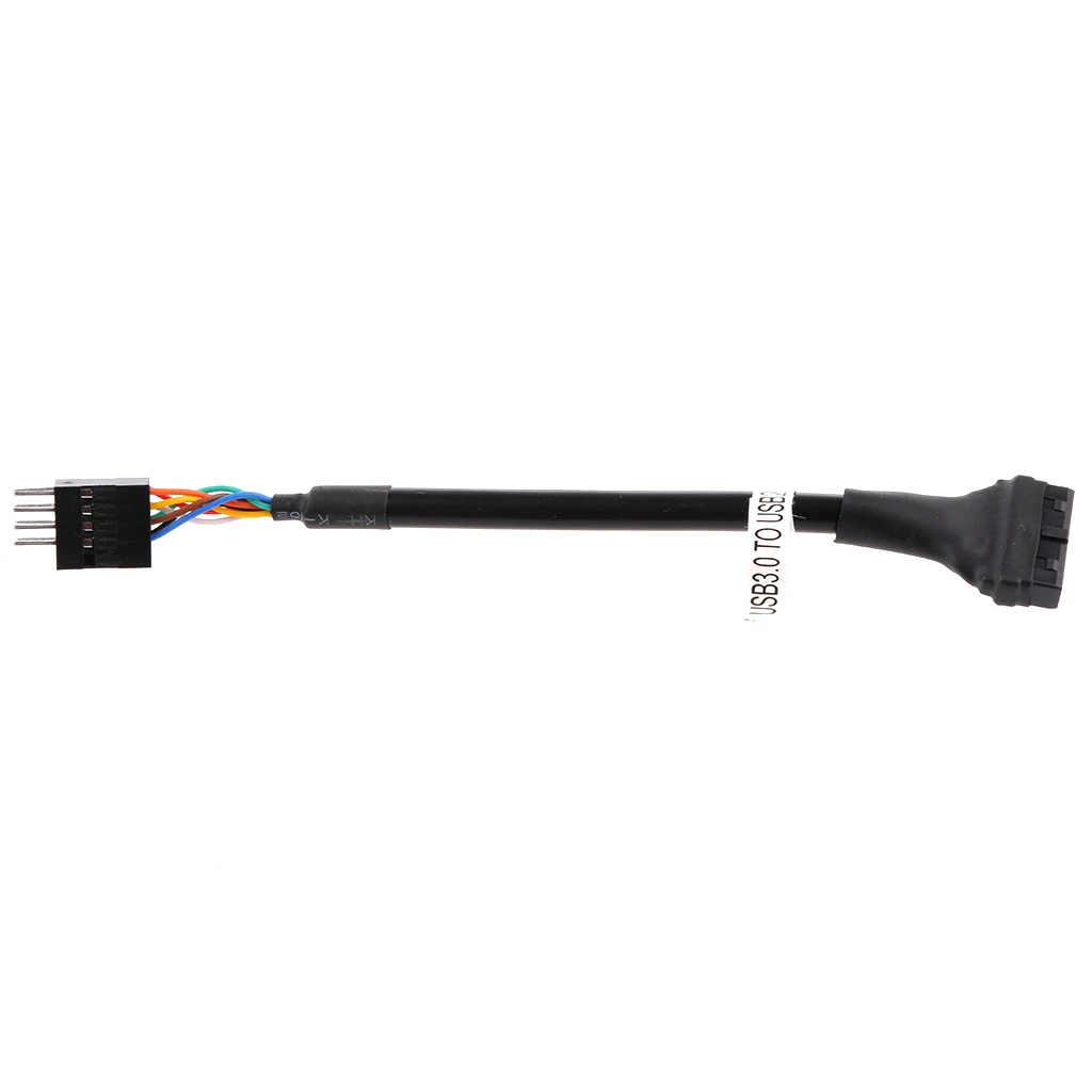 USB3.0 20-контактный разъем Мама к папе USB 2 0 9-контактный кабель адаптера материнской