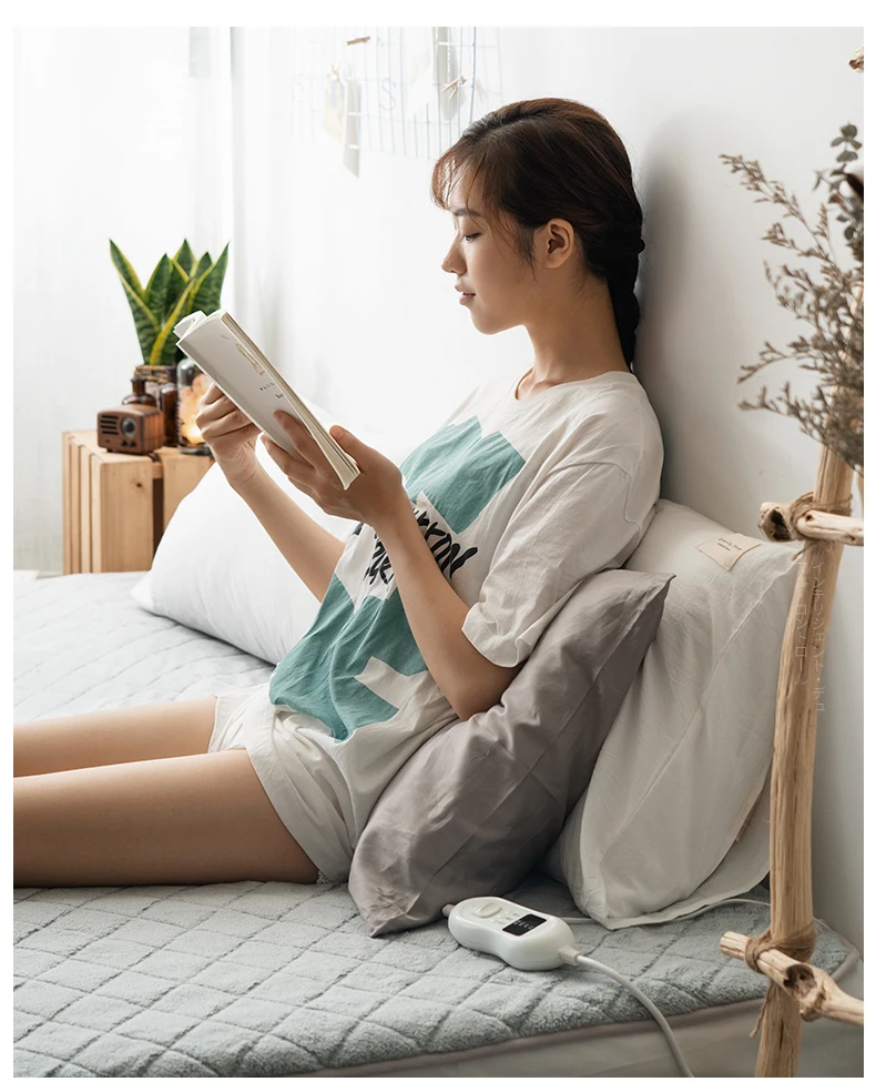 Safety Electric Blanket Warm Smart Heater Bed Thermostat Large Double Winter Body Warmer Heated Blanket Home Merchandises DA60DR