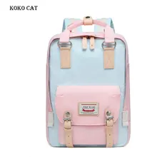 

Kawaii Pink Backpack Junior High Cute School Bag Mini Teenager Travel Rucksack Ladies Bookbag Mochila Feminina Canvas Pink Women