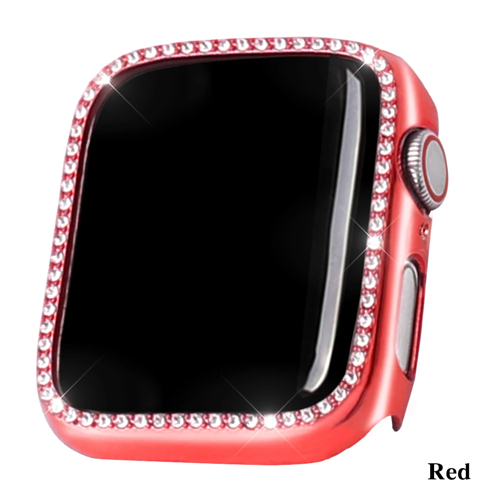 Подходит для Apple watch чехол серии 5 4 чехол 44 мм 40 мм умный защитный чехол подходит для iwatch серии 321 42 мм 38 мм - Цвет: Red