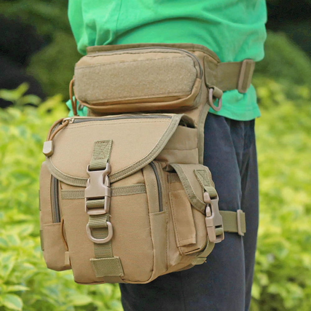 Fly Fishing Bag On The Leg Belt Waist Runing Sport Camping Hiking Waterproof Oxford Reel Pack Lure Wobblers Tackle Trays | Спорт и