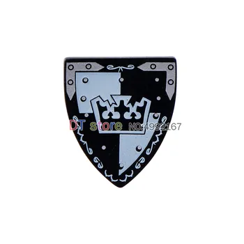 

50PCS Medieval Knights shadow Knights crown Rome Knights Building Blocks Bricks Toys for Children 9801 9802 9803 9804