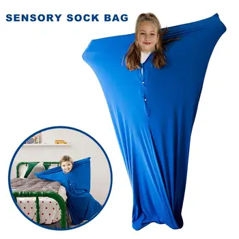 

Sensory Sock Full Body Wrap To Relieve Stress Hyposensitivity Anxiety Stretchy Safe Comfortable Breathable Sack For Boys Girls