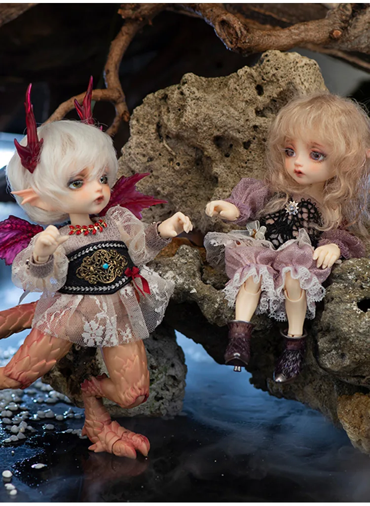 Fairyland Realfee Ena 1/7 Ena куклы дракон BJD модель тела Девушки Мальчики куклы глаза смола