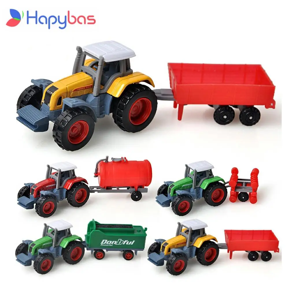 

1:72 Plastic ABS Farmer Car Model toy Grain Harvesters Farm Tractor Grain Loader Educational Model Car Toys for Children Kids