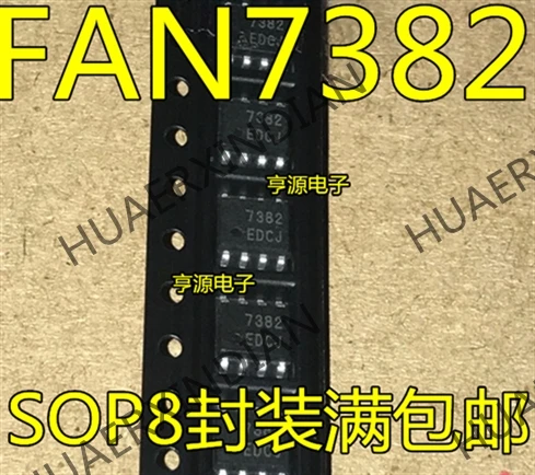 10 шт./лот FAN7382MX FAN7382 7382 8 лапками углублением SOP-8 новый в наличии | Обустройство дома