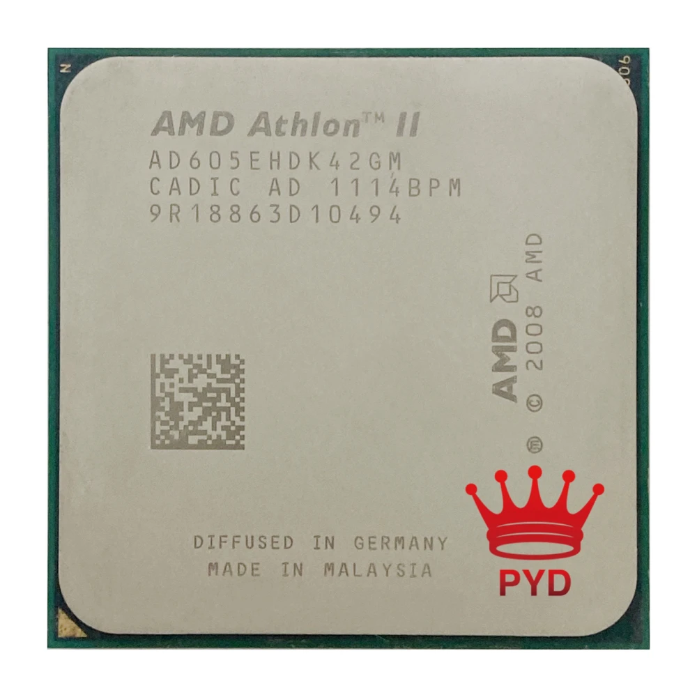 Четырехъядерный процессор AMD Athlon II X4 605E 605 2 3 ГГц AD605EHDK42GM/AD605EHDK42Gi разъем AM3 |