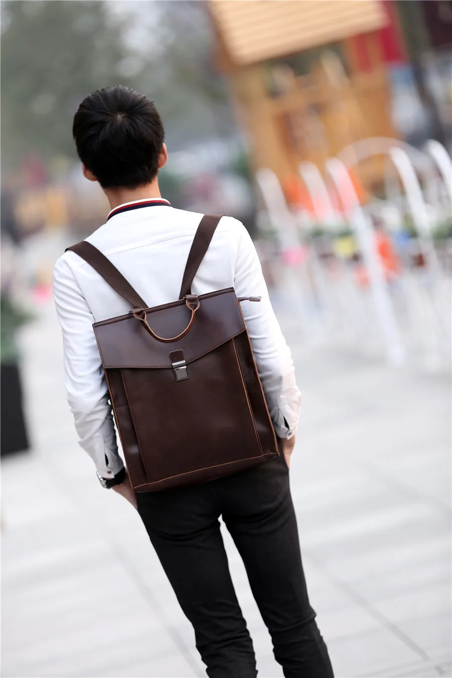 

Retail AliExpress I Korean Backpack Academic Style Retro Postman Pack Backpack Shaped Backpack Travel Bag