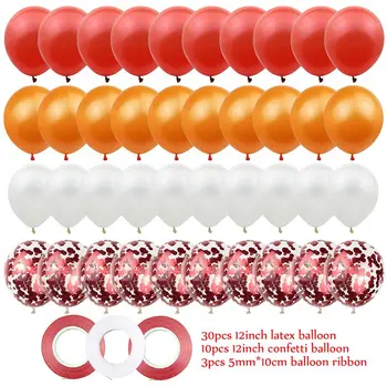 

Colorful Festival Latex Balloon With Confetti Balloon Set Balls Decoration Prop Festive Party Supplies For Bithday Party Wedding