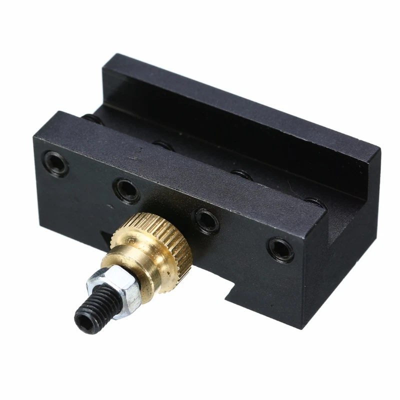 

EASY-1Pc Turning Facing Holder Lathe Quick Change Tool Post Holder For Ccmt Tcmt Milling Cutting Inserts