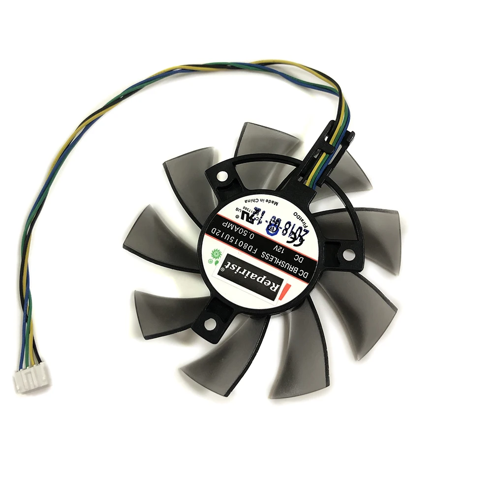 FD8015U12D 8015 GPU кулер для ASUS PH-GTX1650-O4G 1485-1710 МГц 128 бит охлаждения
