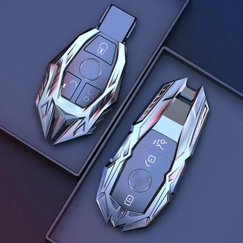 Custodia per Chiave/telecomando per Mercedes Benz classe E C W204 W212 W176 GLC CLA GLA accessori auto