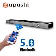 Oupushi Bluetooth ТВ беспроводной динамик стерео домашний кинотеатр Hifi Колонка USB звуковая система настенный звуковой бар