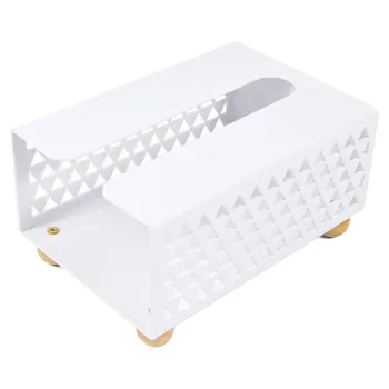 

1Pc Container Napkin Box Storage Box Tissue Box for Home Room