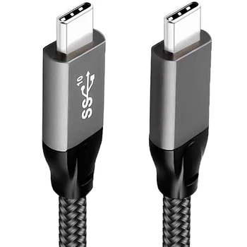 

USB C to USB C Cable,(6.6FT),4K Display,100W(5A),3.1 Gen 2,Power Delivery Charge,10Gbps Data Monitor Video