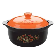 Кастрюля, кухонная плита, Бытовая газовая керамическая кастрюля для супа, кастрюля для супа, термостойкие Баночки, кухонная кастрюля