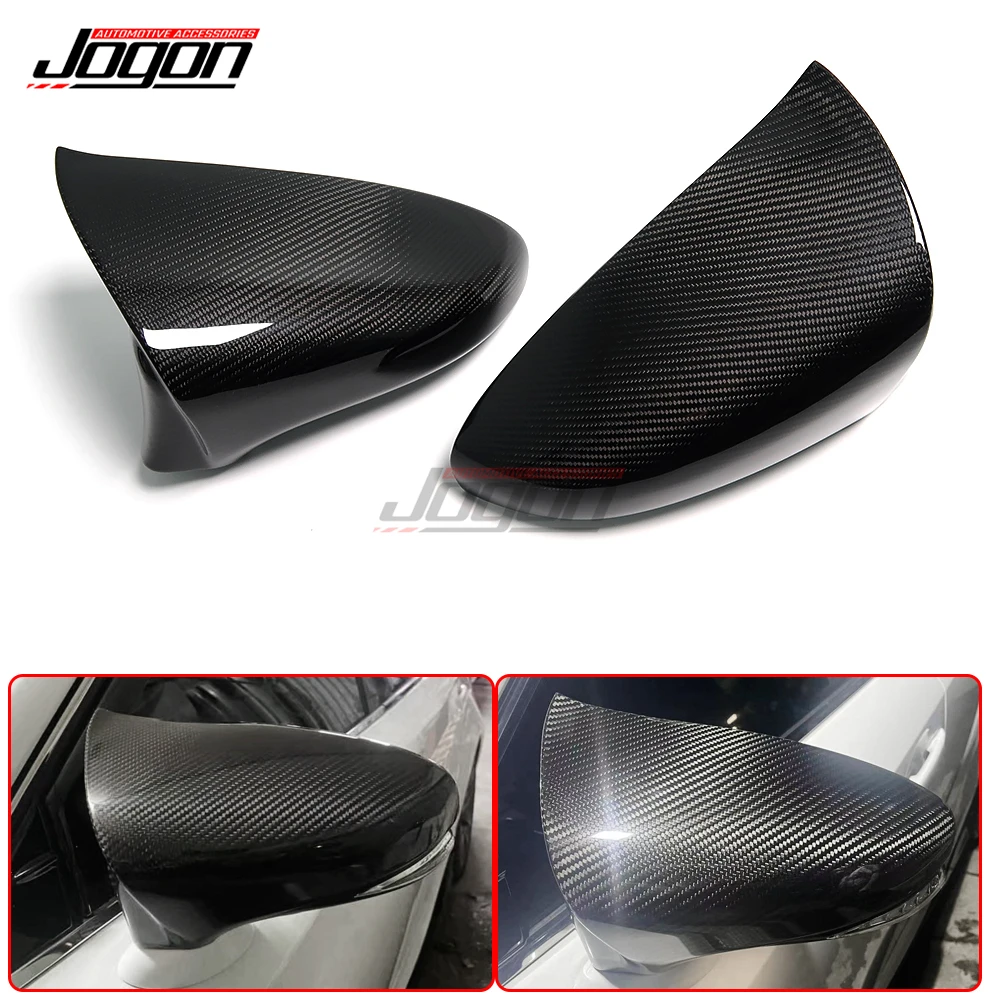 

For Lexus LS460 USF40 2013-2017 ES XV60 ES300h ES350 CT CT200H F Sport Replace Carbon Fiber Shell Caps Car OX Wing Mirror LHD