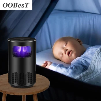 

OOBesT 5W Mosquito Trap LED UV Mosquito Killer Bedroom Kitchen Mosquito Lamp USB Energy-saving Mosquito Trapper