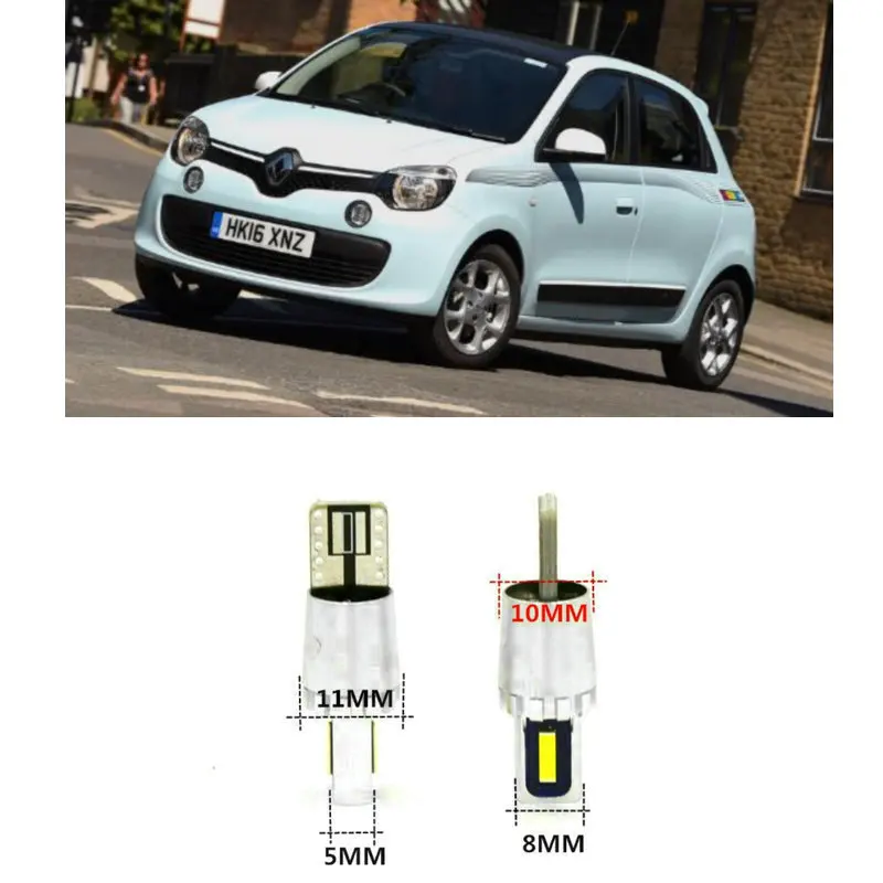 Светодиодная лампа Canbus для парковосветильник огней Renault Megane twizy vel satis wind zoe talisman