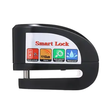 

BT Motorcycle Bike Alarm Disc Lock Smart BT Disc Brake Lock Phone APP Control Keyless Anti-Theft Lock Waterproof