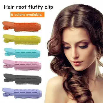 

2pcs/set Hair Roller Hairdressing Home Use DIY Roll Curler Beauty Styling Tool Curler Fluffy Clamps Rollers Portable Dropship