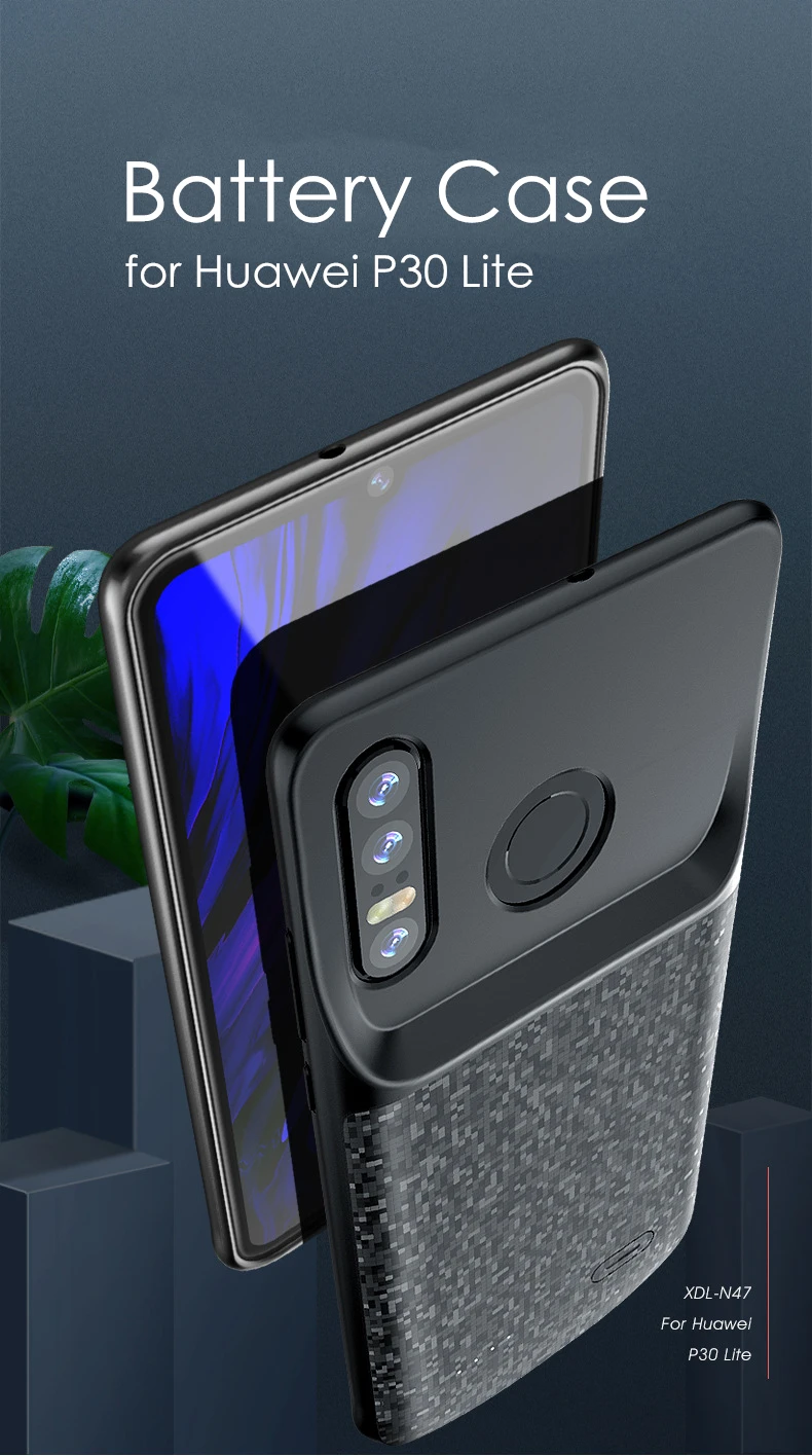 Для huawei P30 зарядное устройство чехол P30 Lite Nova 4e силиконовый ультратонкий ударопрочный Powerbank для huawei P30 Pro Чехол для батареи