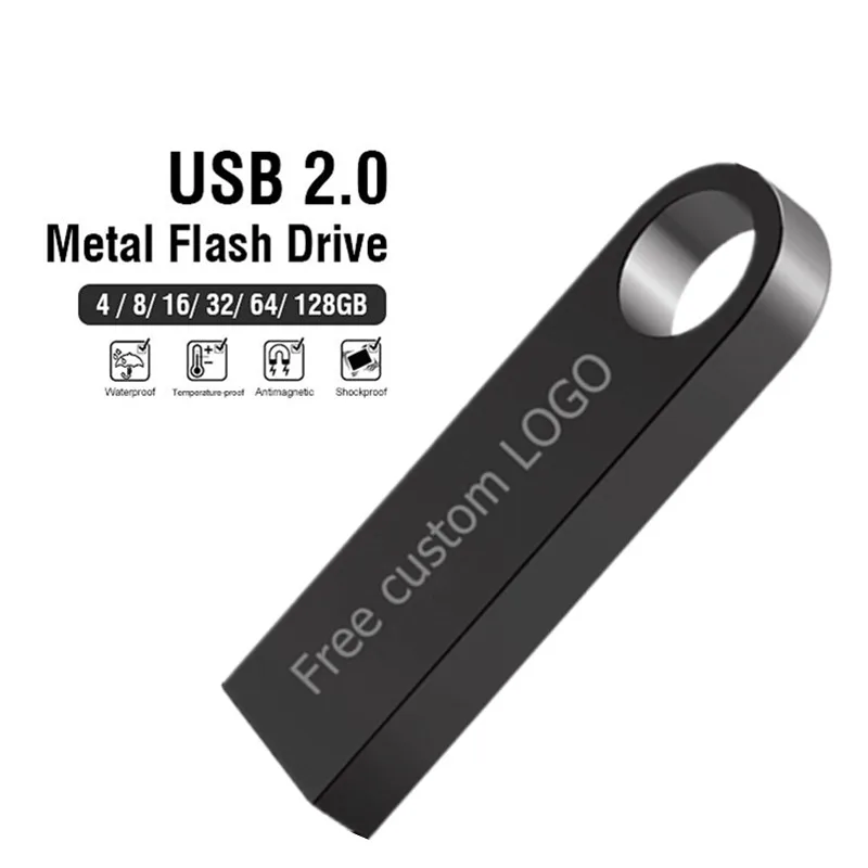 

usb flash drive 64GB top quality Mini pendrive 4GB 8GB 16GB usb disk 2.0 Colorful metal flash memory 32GB 128GB free custom logo