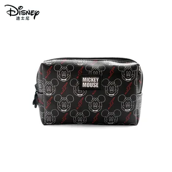 

Disney new cartoon Mickey Minnie Mouse portable cosmetic make up bag multi-purpose storage coin purse handbag Mickey Makeup PU