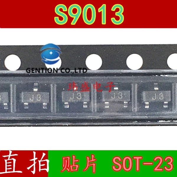 

50PCS Triode J3 S9013 MMBT9013 SOT23 in stock 100% new and original