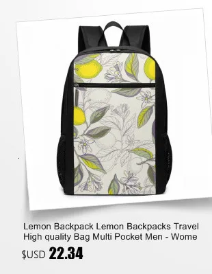 Lemon Handbag Lemon Top-handle Bags High quality Print Leather Tote Bag Teenage Wide Women's Women Handbags