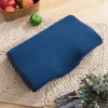 Dark Blue 1 шт. эргономичный дизайн Подушка для сна бархатная ткань добавить магнит пены памяти Массажная терапия Рождественский подарок постельные принадлежности Подушка - Цвет: Dark Blue