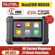 Autel MaxiCOM MK808 OBD2 Scanner All System Car Diagnostic Tool Automotive Tools Auto Code Reader Key Coding CRP 909X CRP909