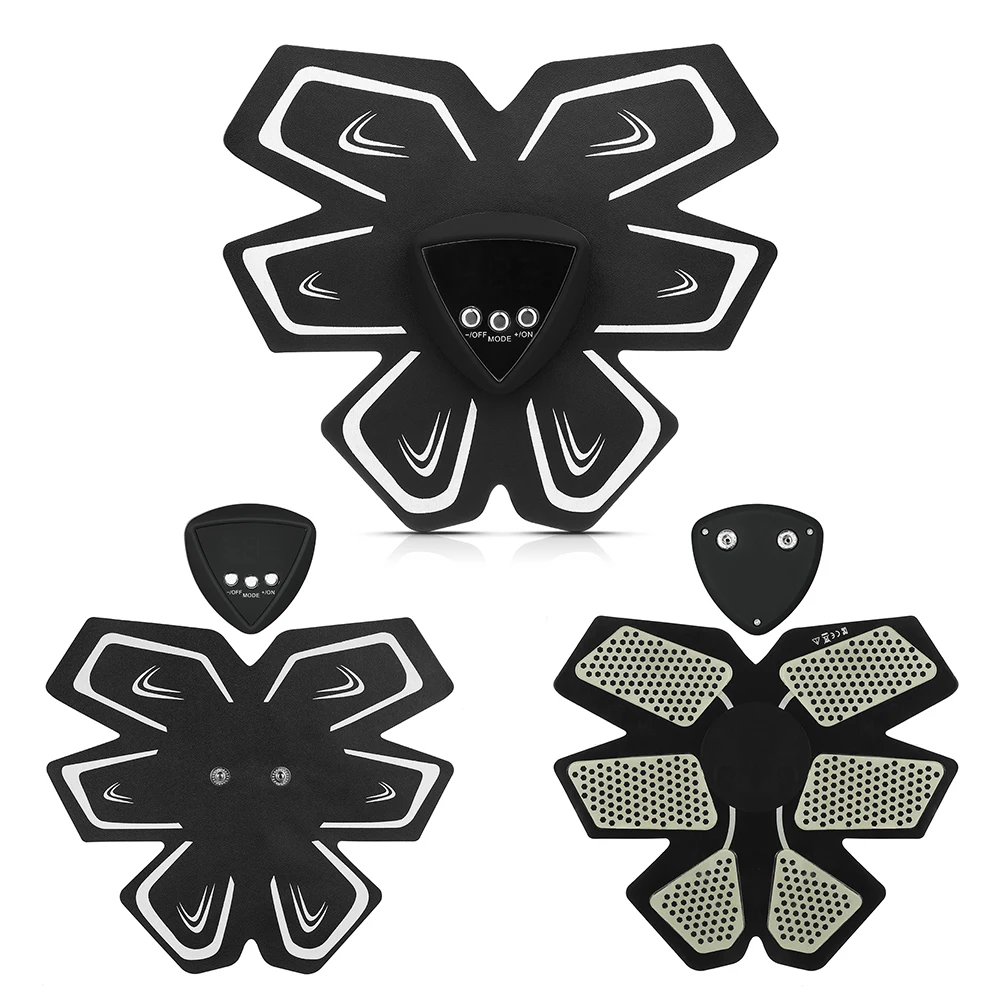 Abdominal Muscle Trainer Battery Abdominal Toner Belly Home Arm Muscle Exercise Training Toning Gear Workout Fitness Equipment