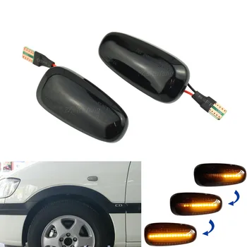 

LED Dynamic Side Marker Light Flowing Turn Signal Indicator Blinker For Opel Zafira A 1999 2000 2001 2002 2003 2004 2005