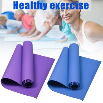 

Newly Yoga Mat Durable 4mm Thickness Non-Slip EVA Fitness Pad High Density Exercise Pad for Exercise Gym Pilates CTN88