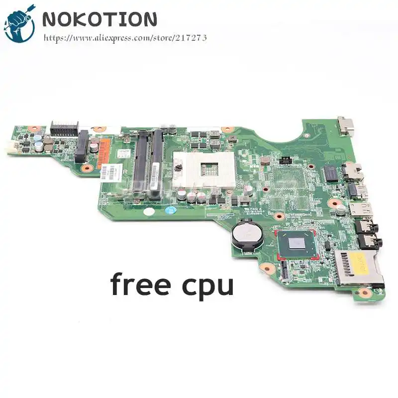 Материнская плата NOKOTION 688018-501 688018-001 для ноутбука HP Compaq CQ58 2000 2000-2204TU материнская HM70