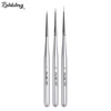 Rolabling Acrylic Nail Art Brush Set UV Gel Painting Drawing Brushes Nail Brush Set Manicure Gel Brush Nails Art Tools Liner Pen 3
