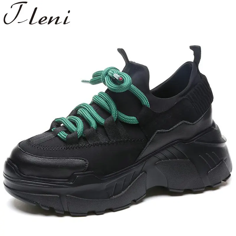 Tleni/Женская обувь для бега, визуально увеличивающая рост; сезон весна; дышащие женские кроссовки; спортивная обувь для женщин; ZX-276