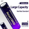 4Pcs 100% New 18650 Battery 4.2V 10000mAh High Capacity Battery Li-ion Rechargeable Lithium Cells Car Toys LED Flashlight HMT