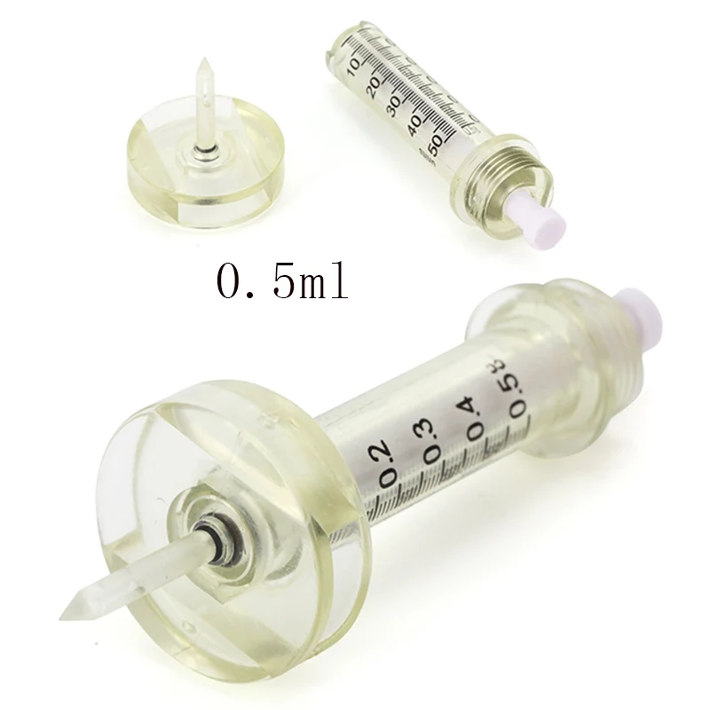 

0.5ml ampoule and syringes Hyaluron gun Accessories Non Invasive for Atomizer hyaluronic pen Wrinkle Removal face lip filling
