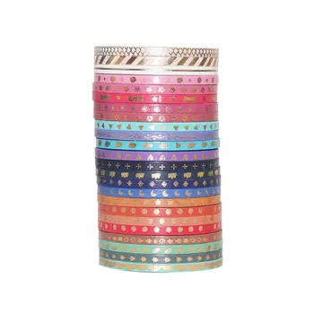 

24 Rolls Washi Tape Useful Beautiful Creative Stick Paper Tapes Photo Album Tape for Photo Album Scrapbooking Gift Wrapping